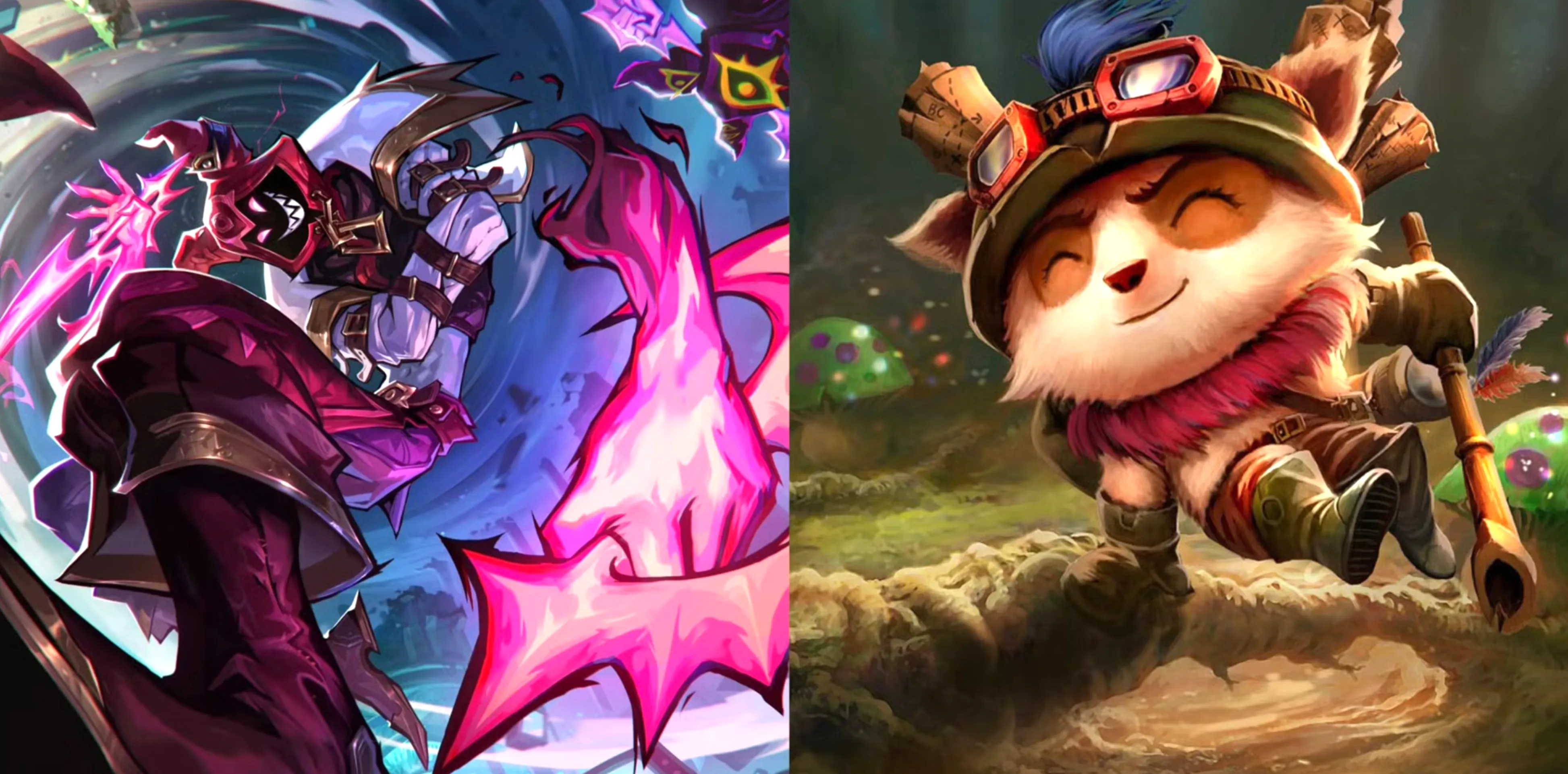 Shaco And Teemo lol